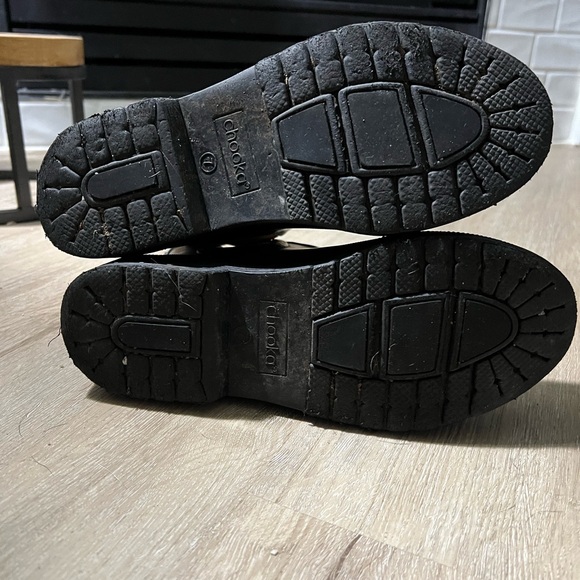 Chooka Ballard Rain Boots - Black/Multicolor Rainbow - Size: US7 - Picture 13 of 16